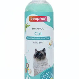 Cat Shampoo with Macadamia Oil & Aloe Vera, pH Balanced, Zero Paraben Conditioning, Anti-dandruff, Anti-fungal, Whitening and Color Enhancing Natural Cat Shampoo-0