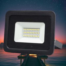 30 Watt Outdoor Waterproof LED Flood Light (Wide Angle Beam) Cool Day Light 6500K {12V DC} Flood Light Outdoor Lamp-image-88