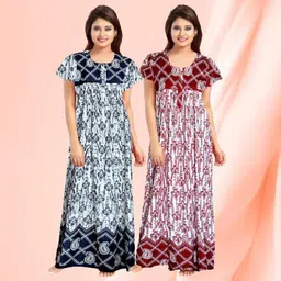 aakarshana Pack of 2 Women Nighty-picture-6