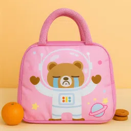 Hot & Cold Insulated Tiffin Bag for Office School Kids, Boys & Girls | Waterproof Lunch Bag-image-86