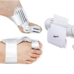 2PCS Plastic Toe bunion corrector Straightener Foot Thumb Support for man/woman-picture-14