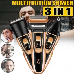 Gmm Personal Grooming Kit For Men Wth Trimmer Nose Trimmer Beard Shaver Fully Waterproof Grooming Kit 60 minRuntime 3 Length Settings-image-28