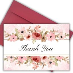 Thank You 4.1x5.8inches Postcard Greeting Card-19