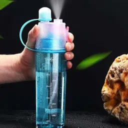 Spray Water Bottle for Cycling, Running, Gym, Hiking, Drinking, Kids Boys, Girls 600 ml Flask-13