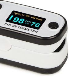 NISCOMED Fingertip Pulse Oximeter with Audio Visual Alarm Now With Metal Box. Pulse Oximeter-10