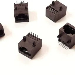 ERHIndia (Pack of 5 Pcs) RJ45 Cat6 Lan Female Socket Connector Lan Adapter-45