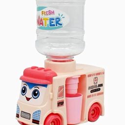 Bus Water Dispenser Kids Water Dispenser Toy with Clay Jeep with Glass Bottled Water Dispenser-image-31