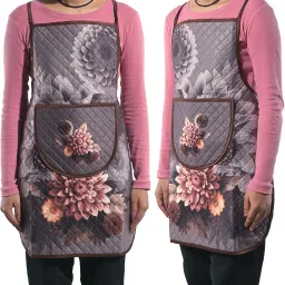 Cotton Home Use Apron - Free Size-image-3