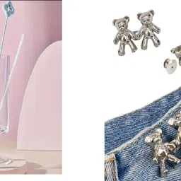 1PC Long Straw Cleaner Brush AND Detachable Jeans Button bear (pack of 2) combo Cord Anti-Static Wrist Strap-image-64