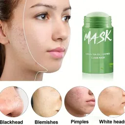 PP-1425 Green Tea Clay Mask Stick Face Shaping Mask-12