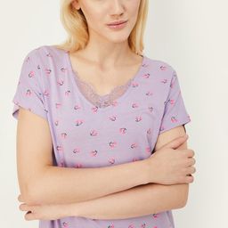 max Printed Pure Cotton T-Shirt Nightdress-image-41