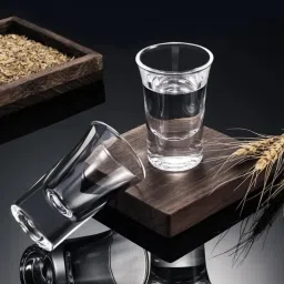 (Pack of 2) Shot Glasses Set, 40 ml, Set of 2, Whisky Shot Glass, Tequila Cups Small Glass Glass Shot Glass-10