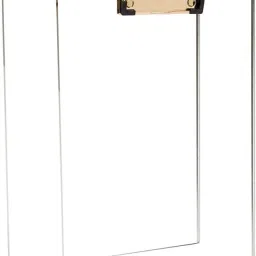 Acrylic Clipboard Exam Pad Plastic Writing Pad - Set of 2, Transparent-20