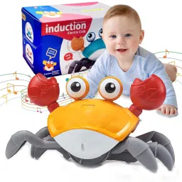 Crawling Crab baby toy Musical USB Rechargeable walking carb toy Light & Music-9
