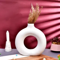 RinG Disign BedRoom Living Room Design vase For Home Decor Office Decore Ceramic Vase-image-61