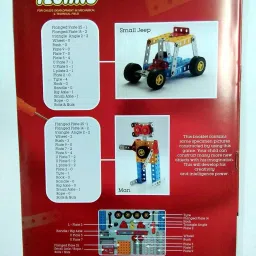 olympia GAMES AND TOYS Junior Techno Mechanical Engineering Educational Toy Kit Constructive Building Blocks and Models Construction Set for Kids Both Boys and Girls (Age 5 to 12, Multicolor) image 5