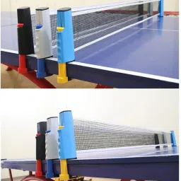 fazzul Table Tennis Net Adjustable Table Tennis Net with Push Clamps, Portable TT Net Table Tennis Net image 5