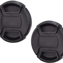 Uniqon Pack Of 2 Pcs Replacement Center Pinch Front Lens 67mm Cap Cover for NikonLens Cap-46