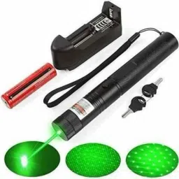 FOZZBEE 630High Beam Long Rang Power Green Laser Pointer with Stylish Disco Light image 2