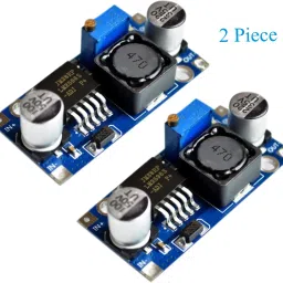 LM2596 LM2596S DC-DC Step Down Variable Volt Regulator Input 3.0-40V Output 1.5-35V Adjustable Buck Converter Electronic Voltage Stabilizer Power Supply Module ( Pack of 2 ) Micro Controller Board Electronic Hobby Kit-26