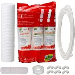 13pc RO Service Kit Inline Filter Carbon Sediment PP Spun Candle Tape Pipe Elbows Solid Filter Cartridge-0