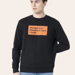 Men Full Sleeve Graphic Print Sweatshirt-image-3