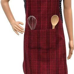 Cotton Home Use Apron - Free Size-image-72