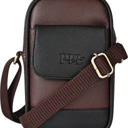 Brown Men Sling Bag Tourister Leather Sling Bag For Men Crossbody Mini Messenger Document Trendy Bag-image-64