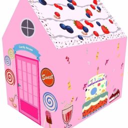 Happy BIRTHEDAY Jumbo Big Size Extremely Light Weight Water Proof Kids Play House Tent for 10 Year Old Girls and Boys- Multi Color( H.B.)-34