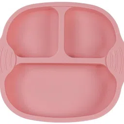 Toddler Silicone Suction Plates for Baby Kids| Divided Unbreakable- Silicone-14