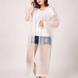 Solid Women Raincoat-image-33