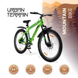 Bolt Cycles for Men with Steel Frame & Disc Brake MTB Bike UT5000S26 26 T (inch) Road Cycle-image-48
