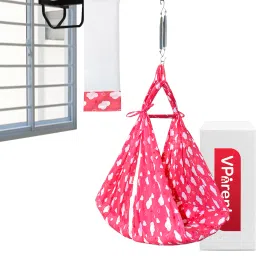 Sunny baby Swing cradle with Mosquito net spring and metal Window cradle Hanger-14