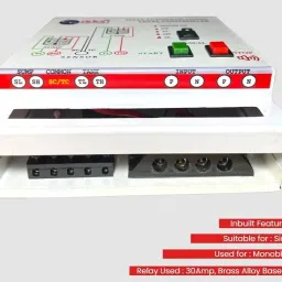 AdonElectronics Fully Automatic Water Level Controller for Monoblock Pump With Alarm - Load 3hp Wired Sensor Security System image 3