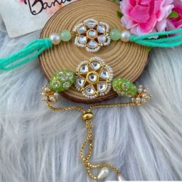 Bhaiya Bhabhi RAKHI SET 5 Mauli Thread Rakhi Set-34