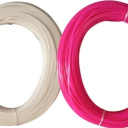 Plastic wire for Basket Making White, Pink Beading Wire-image-64