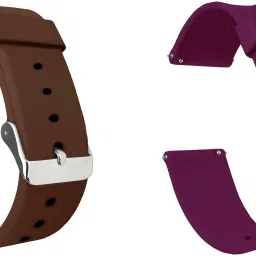 ACM Pack of 2 Watch Strap for Fastrack Limitless Fs1 Smartwatch Belt Band 3207268 mm Silicone Watch Strap-34