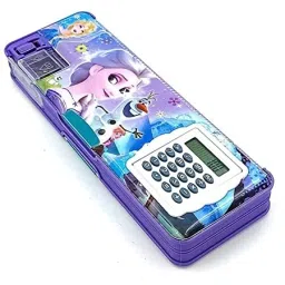 Frozen Character Calculator Gemetory Box For School Kids Geometry Box-4