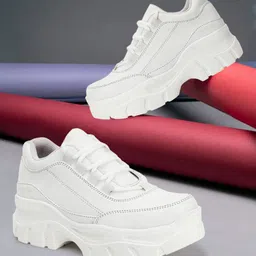 vendoz Stylish High Heel Sneakers Sneakers For Women-picture-17