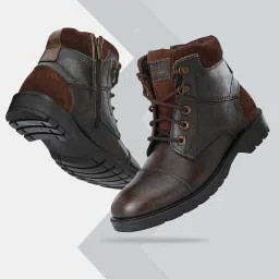 100% Genuine Leather Comfortable Stylish Casual Shoes For Men Boots For Men-picture-16
