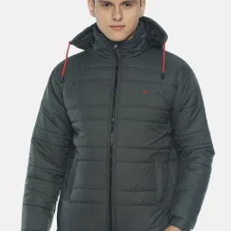 Men Colorblock Biker/Riding Jacket-image-89