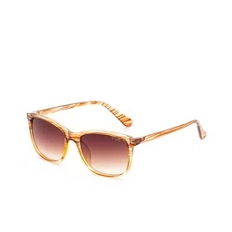IRUS by IDEE Unisex Square Sunglasses with UV Protected Lens IRS1215C3SG-16