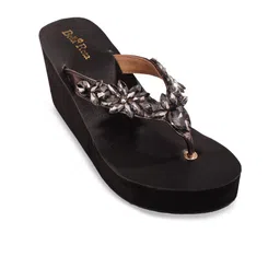 Bella Rosa Embellished Wedge Heels-40