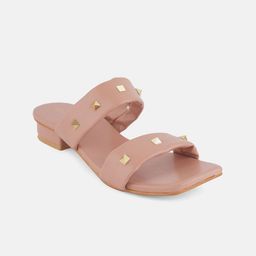 DressBerry Square Toe Studded Heels for Women-21