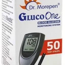 Dr. Morepen BG-03 SmileyBiz 50 Glucometer Strips-98