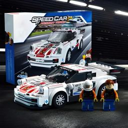 magicwand Lego Compatible Porsche Car Building Blocks & Adults 285 Pcs image 3