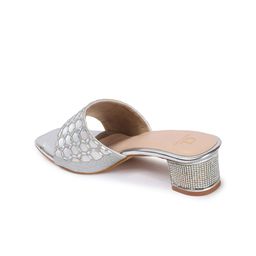 Carlton London Embellished Open Toe Block Heels image 3