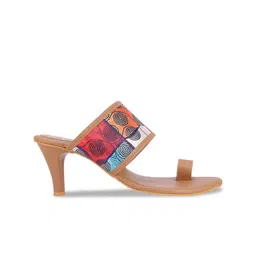 GLAM STORY Printed Block Heels image 2