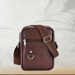 Brown Men & Women Sling Bag Multipurpose Sling Bag-Small-image-60