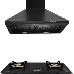 GARNET + LCG2 COMBO Wall Mounted Black 800 CMH Chimney-image-46